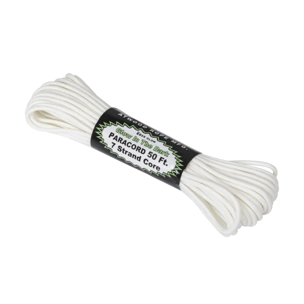 Atwood Rope MFG 550 Paracord Glow In The Dark (50ft)