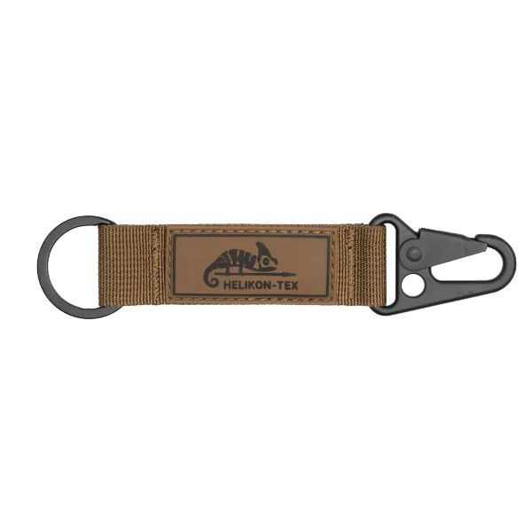 Helikon-Tex Snap Hook KEYCHAIN with Logo - Nylon — Coyote
