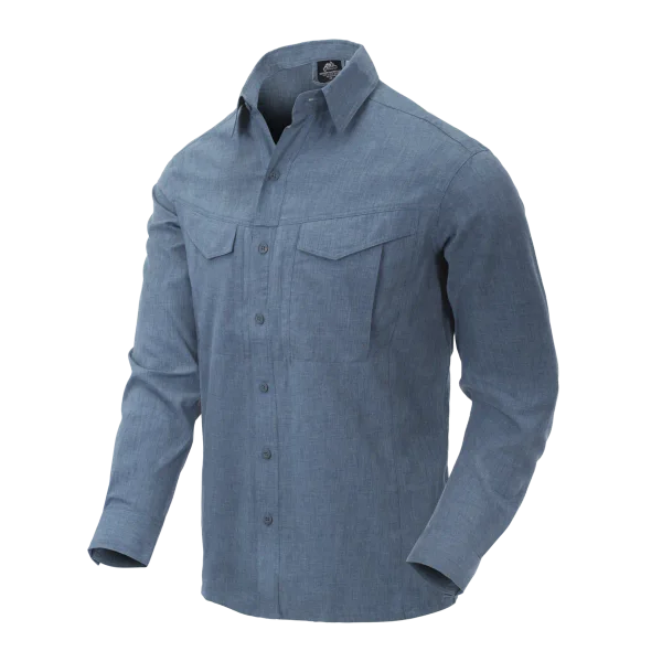 Helikon-Tex DEFENDER Mk2 Gentleman Shirt — Melange Blue