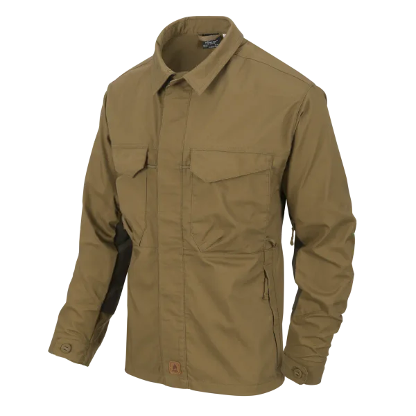 Helikon-Tex WOODSMAN Shirt — Coyote / Taiga Green