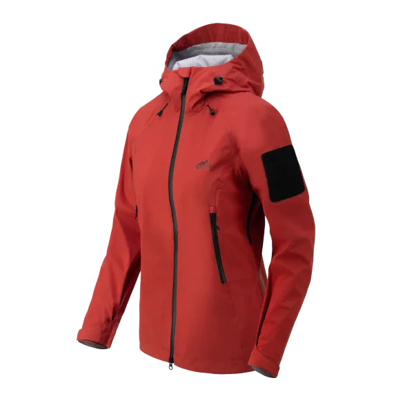 Helikon-Tex SQUALL Women's Hardshell Jacket - TorrentStretch — Crimson Sky