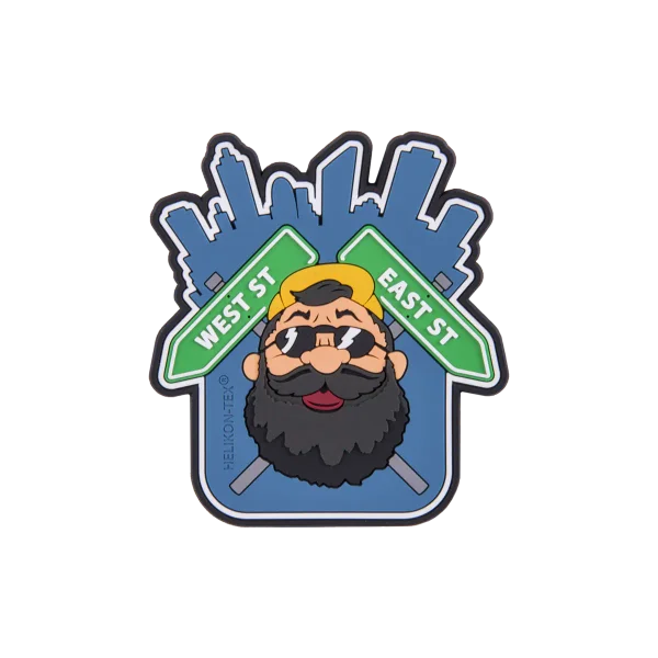 Helikon-Tex Beardman URBAN Patch - PVC — Blue