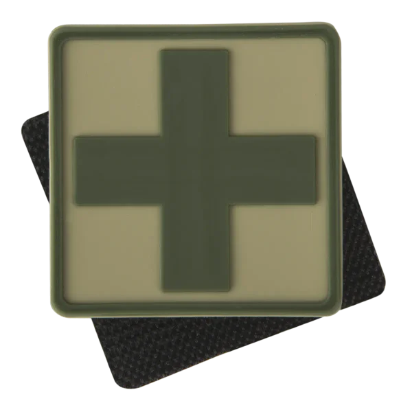 Helikon-Tex Medic Cross Patch - PVC — Khaki