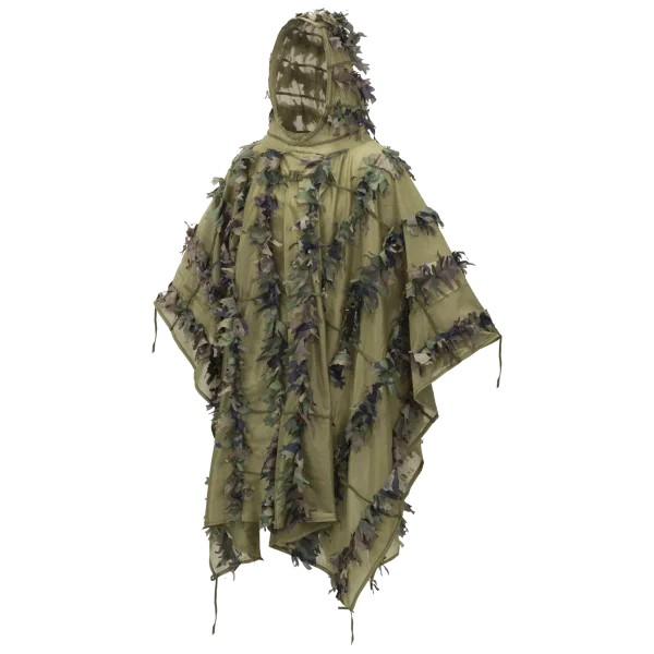 Helikon-Tex LEAF GHILLIE PONCHO — US Woodland