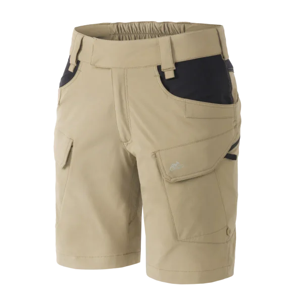 Helikon-Tex Women's OTP 8'5 Shorts — Khaki / Black