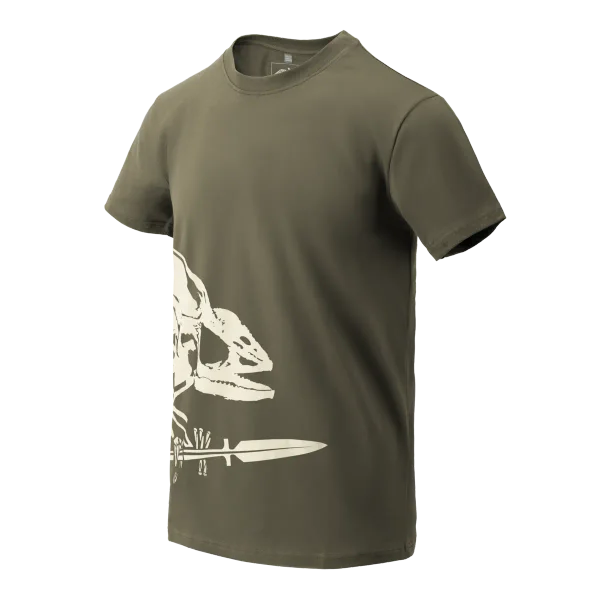 Helikon-Tex T-Shirt (Full Body Skeleton) — Olive Green