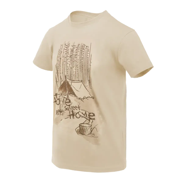 Helikon-Tex T-Shirt (Home Sweet Home) — Khaki