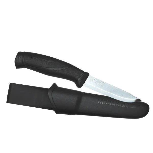 Morakniv Companion Black - Stainless Steel