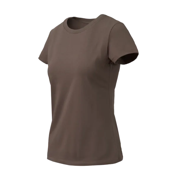 Helikon-Tex Women's T-shirt Slim Organic — Earth Brown