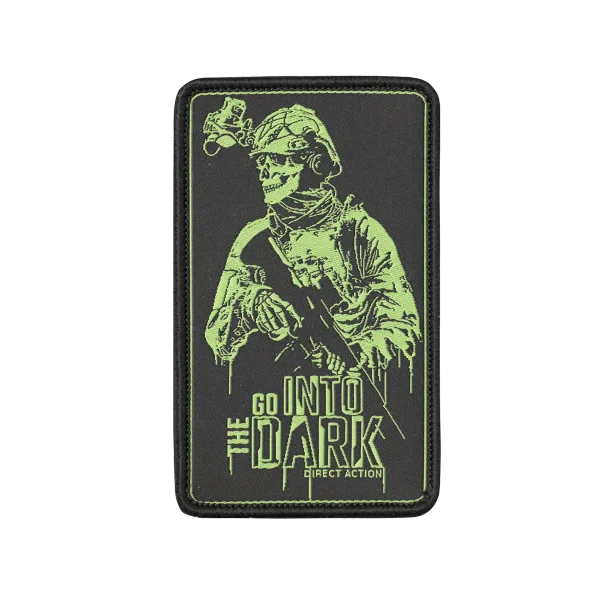 Direct Action Patch Into the dark — Black