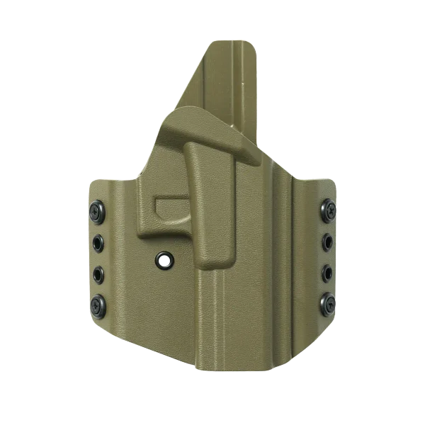 Direct Action G17 OWB ZERO CANT NO LIGHT HOLSTER - Full Kydex — Flat Dark Earth