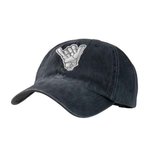 Direct Action Shaka Feed Cap - Cotton — Black Washed