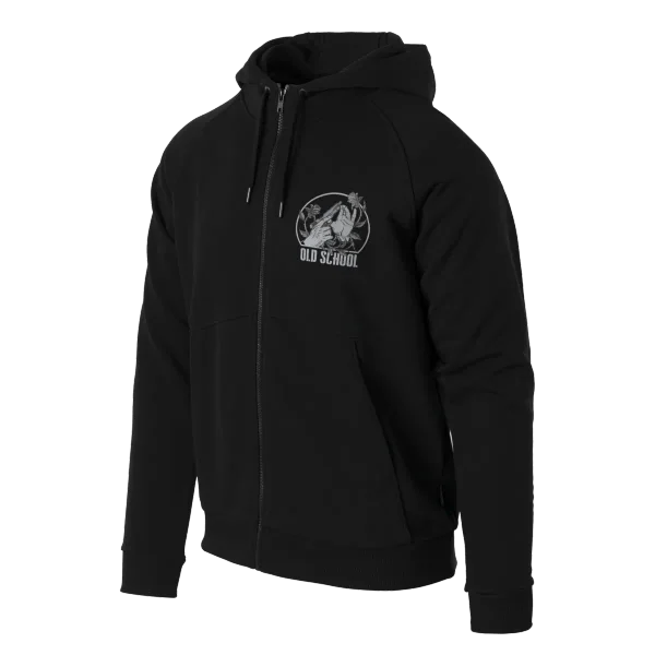 Helikon-Tex Old School Hoodie - Fullzip — Black