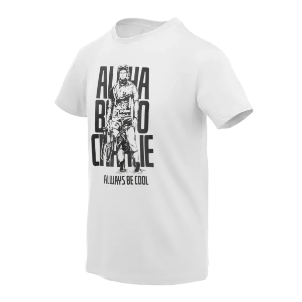 Helikon-Tex T-shirt (ABC Alfa Bravo Charlie) — White