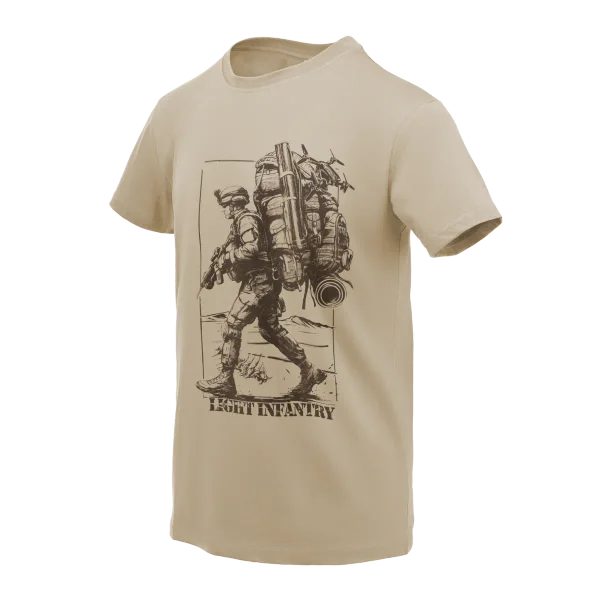Helikon-Tex T-shirt (Light infantry) — Khaki