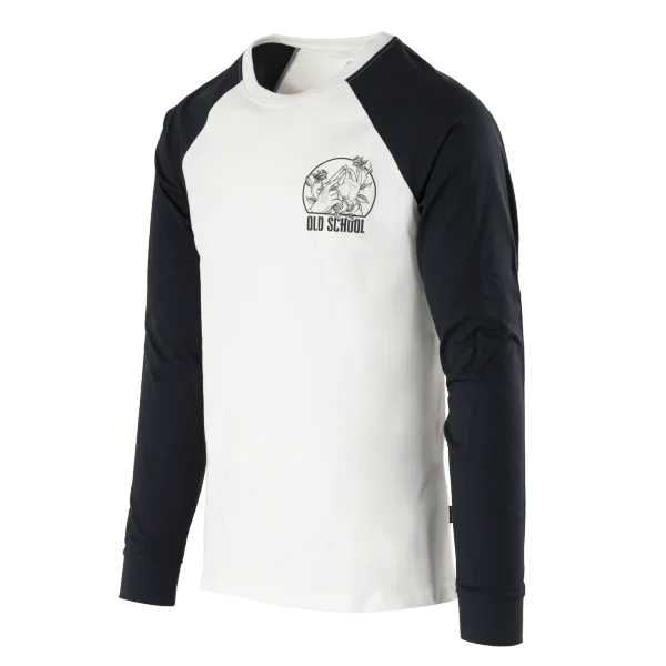 Helikon-Tex T-shirt Long Sleeve (Old School) — White