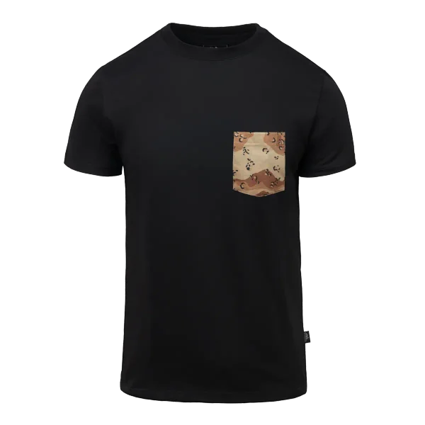 Helikon-Tex T-shirt (6 Color Desert Pocket) — Black